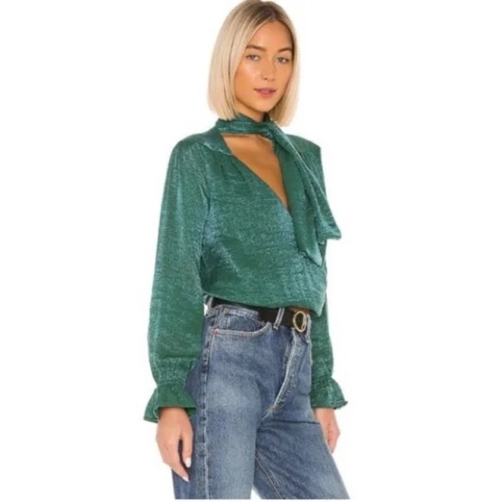 House of Harlow X Revolve Nanette Blouse XXS